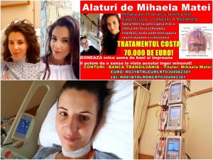 Mobilizare fără precedent pentru salvarea Mihaelei! 'Fata cu ochii căprui' are nevoie de o operație costisitoare pentru a supraviețui