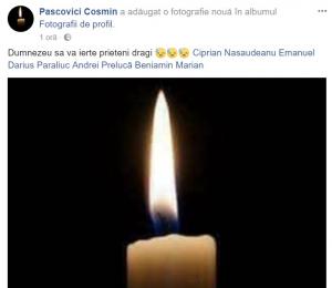 Lacrimi şi mesaje sfâşietoare pentru tinerii care murit CARBONIZAŢI în accidentul din Suceava! ULTIMUL MESAJ postat pe Facebook de Ciprian, băiatul care a provocat TRAGEDIA