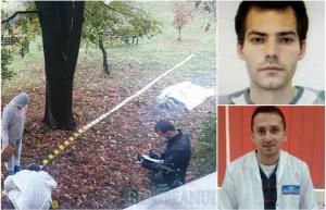 Imagini cu momentul în care este prins criminalul din Oradea. Sorin Rogia şi-a ucis cel mai bun prieten apoi l-a abandonat, cu capul zdrobit, într-un parc (VIDEO)
