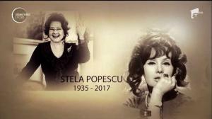 Actriţa Stela Popescu a fost înmormântată la Cernica. Sute de admiratori au condus-o pe ultimul drum