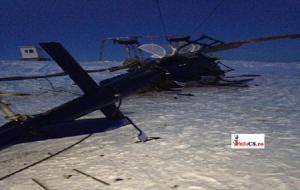 Accident aviatic, pe Muntele Mic, în urmă cu puțin timp! Milionarul Romeo Dunca s-a prăbuşit cu elicopterul pe care îl pilota. Imagini dramatice