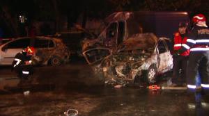 Accident grav în București: cinci mașini în flăcări, după un impact violent. O tânără a murit, alte 5 persoane au fost rănite