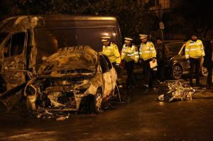 Şoferul care a fugit de la locul accidentului din București, în urma căruia au ARS cinci mașini, iar o femeie a murit, a fost reținut