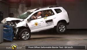 Euro NCAP a făcut publice rezultatele testelor de impact pentru Dacia Duster 2017 (video)