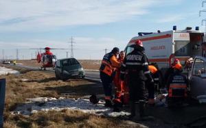 Accidente VIOLENTE în Constanţa! Două persoane au murit, a fost nevoie de elicopterul SMURD. GALERIE FOTO