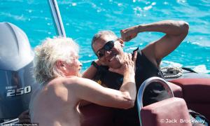 UITE-L CUM ZBOARĂ! Barack Obama, filmat într-o ipostază cu totul neobişnuită (VIDEO, GALERIE FOTO)