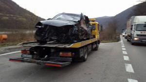 Un nou video cu accidentul în care a fost implicat soțul Alinei Gorghiu, Lucian Isar