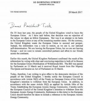 Detaliul neştiut al Brexitului: Theresa May a trimis la Bruxelles DOUĂ SCRISORI. Ce conţinea scrisoarea secretă? (FOTO)