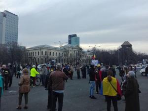 Marș anti-corupție, organizat în Capitală. Peste 5.000 de oameni au participat