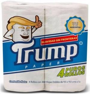 INEDIT! S-a lansat hârtia igienică "Trump", care promite "netezime fără frontiere" (FOTO)