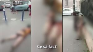 Reacţia HALUCINANTĂ a unui român în timp ce Lidia şi Domnica ZAC ARSE pe caldarâm şi URLĂ după ajutor. ROMÂNCELE au fost STROPITE CU BENZINĂ şi INCENDIATE la Paris (VIDEO)