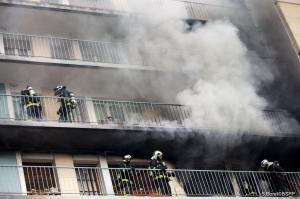 Incendiu la Paris! 100 de persoane au fost evacuate