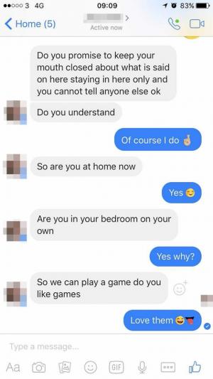 I-a controlat pagina de Facebook fetiţei sale şi a fost ÎNGROZITĂ când a citit câteva mesaje! "Întinde-te în pat şi spune-mi că ai fost o fetiţă rea"