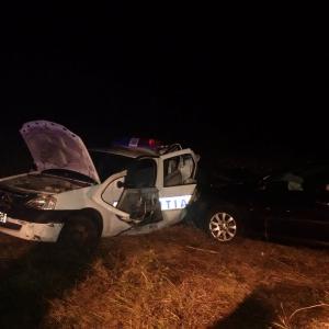 ACCIDENT GROAZNIC, noaptea trecută, între 2 Mai şi Vama Veche! Un poliţist aflat în misiune A MURIT, un jandarm este GRAV RĂNIT (VIDEO)