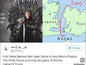 “Game of Thrones“ la Casa Albă! ISTERIE pe rețelele de socializare, după ultimele decizii ale lui Trump (FOTO)