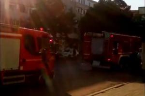Explozie violentă într-un bloc de locuințe din Brăila. Sunt pagube mari, spun martorii