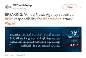 ISIS revendică atentatul din Barcelona! MESAJUL ŞOCANT transmis de jihadişti: "Către toţi spaniolii: a venit timpul să ..."
