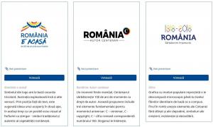 Românii, invitaţi să voteze ONLINE logo-ul Centenarului Marii Uniri de la 1918 - GALERIE FOTO