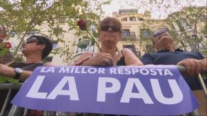 Sute de mii de oameni au demonstrat împotriva terorismului, la Barcelona și au scandat: ”Nu ne este frică!”