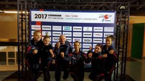 Echipa feminină la tenis de masă s-a calificat în finala Campionatului European