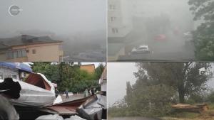 Furtunile au lovit cu violență în România. Pagube serioase în mai multe județe