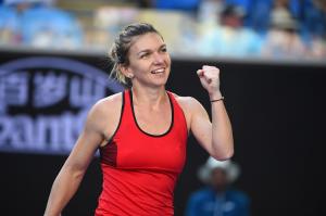 Simona Halep, fericită după ce a demolat-o pe Pliskova, la Australian Open: "E un secret, nu pot să vă spun. Data viitoare poate își va da seama!"