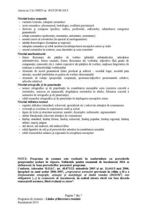 Programa pentru Bac 2018 la română - profil real, la probele orală și scrisă