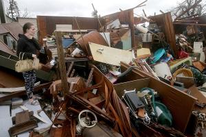 Imaginile dezastrului. Uraganul Michael a făcut ravagii în Florida