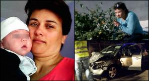 O mămică româncă şi fetiţa ei de câteva luni, spulberate într-un accident cumplit, în Italia. Petronela şi bebeluşul au murit pe loc