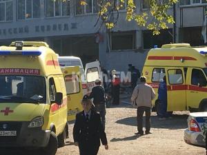 Dispozitiv exploziv, detonat într-un liceu din Crimeea. Sunt zeci de morţi şi răniţi (Video)