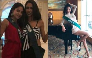 Miss Earth Liban, lăsată fără coroană după ce s-a pozat alături de reprezentanta Israelului