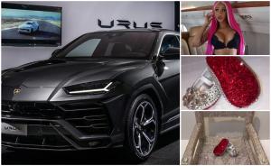 Lamborghini Urus de 200.000 de dolari și mini-tron cu 26.000 de cristale pentru Cardi B și fetița ei, Kulture