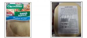 Humus retras de la vânzare de un lanț de supermarketuri din țară. Produsul, contaminat cu o bacterie periculoasă