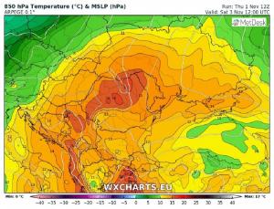 Anomalie meteo în România în weekend. Severe Weather anunță recorduri istorice de temperatură