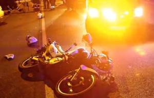 O româncă a fost lovită în plin de o motocicletă a poliţiei, la Mallorca, şi e în comă