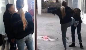 Fată bătută şi umilită în gara din Constanţa: 'Dă-i în burtă să moară copilul'