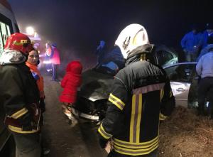 O mașină în care se aflau 6 persoane s-a răsturnat la Medgidia. Printre victime, un copil de un an și trei adolescenți (Video)