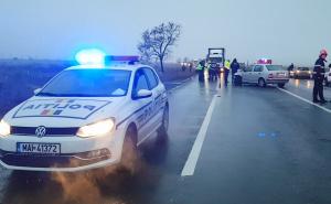 Impact violent în Buzău! Trei tinere au ajuns la spital, după ce mașina lor a fost lovită de un șofer băut