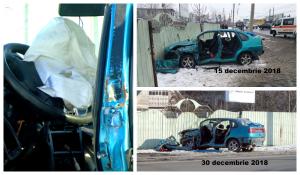 O tânără de 29 de ani a murit după un accident teribil, în Neamţ. Maşina în care a pierit e de 15 zile la locul dramei