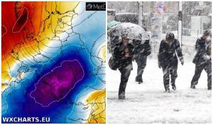 România, lovită de un val de aer polar în primele zile din ianuarie 2019