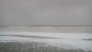 Imagini dezolante la malul mării! Cum arată o plajă din Vama Veche, în mijlocul urgiei