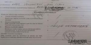 Răsturnare de situație în cazul morții lui Andrei Gheorghe. Ce scrie pe certificatul de deces al jurnalistului (Foto)