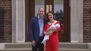 Primele imagini cu bebelușul regal, Kate Middleton și Prințul William al Marii Britanii