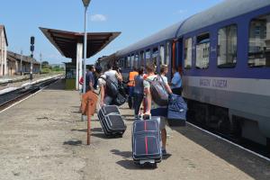 Mersul trenurilor dinspre mare 1 mai 2018. Trenuri ce pleacă din Mangalia şi Constanţa