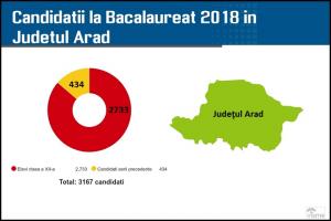 Bacalaureat 2018 Arad: Peste 3 mii de candidaţi participă la examenul de Bac