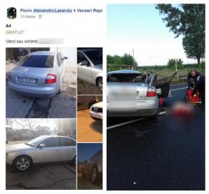 Tânărul care a murit în cumplitul accident din Constanța încerca să vândă mașina care i-a adus sfârșitul (Foto)