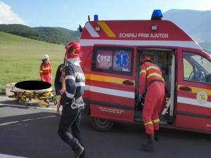 Accident groaznic la Braşov. 3 morţi şi 3 răniţi, a fost solicitat elicopterul SMURD (Video)