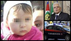 Preşedintele Italiei, mesaj despre fetiţa româncă împuşcată în spate, la Roma, chiar în braţele mamei