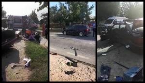 Accident groaznic la Călineşti, în Argeş. Sunt opt victime, între care trei gravide. Una dintre ele şi copilul ei au murit (Video)