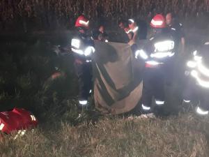 Grav accident în Ialomița unde 2 mașini s-au ciocnit. Sunt 6 victime, între care 3 copii și o femeie însărcinată